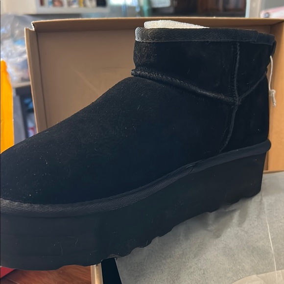 Black Ankle Boots for Women - Picture 2 of 4